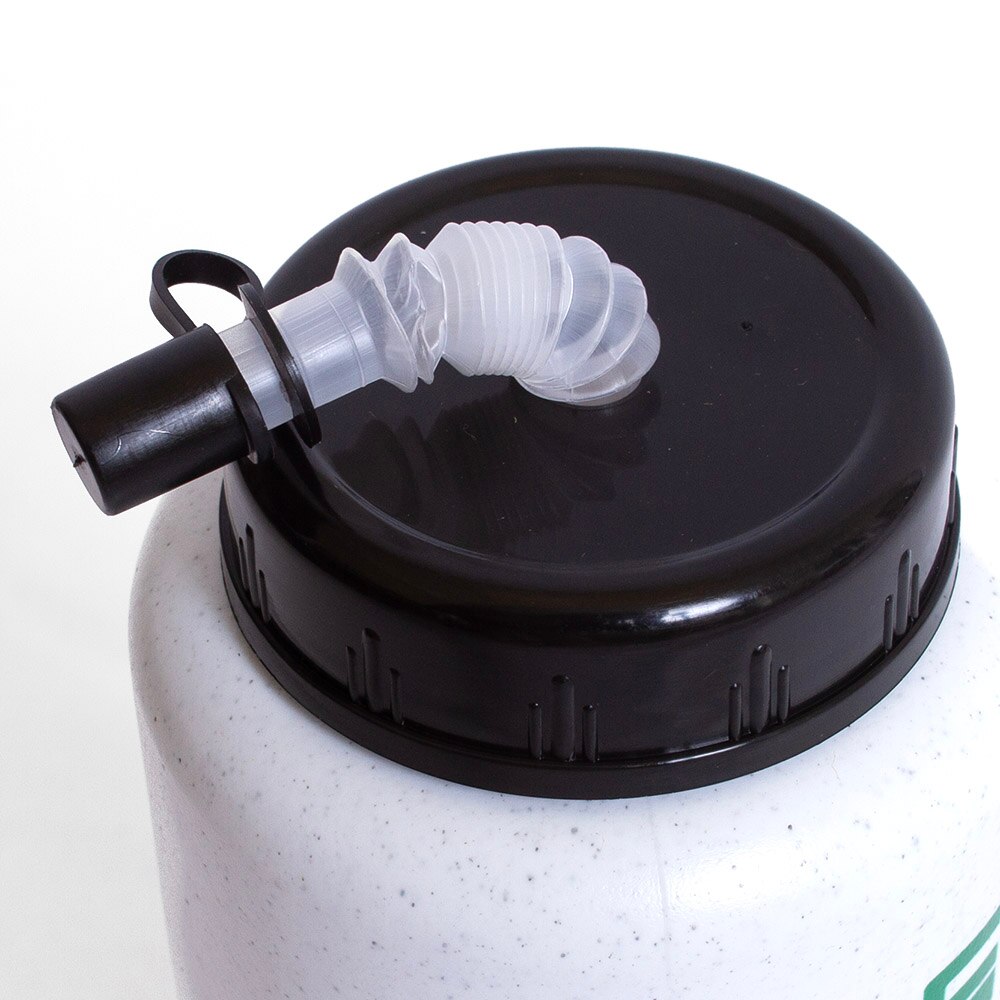 1876, Spirit Product, Grey, Water Bottles, Plastic, Home & Auto, 32 ounce, Polypropylene, Handle, Flexible straw, 834124